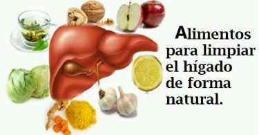 alimentos para limpiar el hígado graso